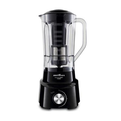 Liquidificador Britânia Diamante Turbo 900W 4 Velocidades Preto 110V