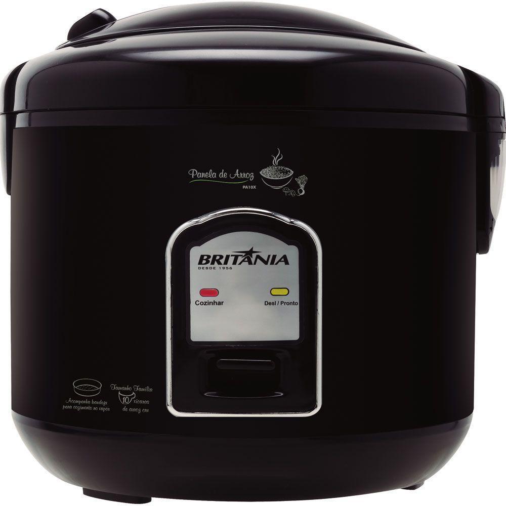 Panela Eletrica De Arroz Britania Pa5p 5 Xicaras 220v Preta - 1