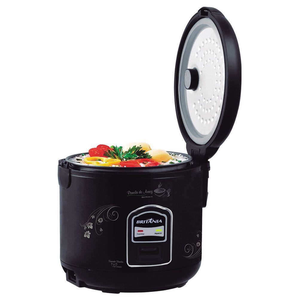 Panela Eletrica De Arroz Britania Pa5p 5 Xicaras 220v Preta - 2