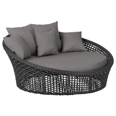 Chaise Hungria Pintura Marrom Corda Náutica E11 Trama Preto
