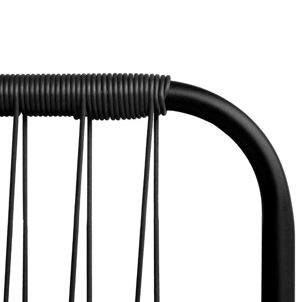 Poltrona área Externa Córdova Aço Carbono E Fibra Sintética Preto-verde - 5