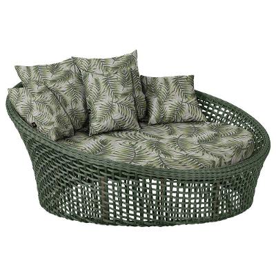 Chaise Hungria Pintura Fendi Corda Náutica E5 Trama Original Verde