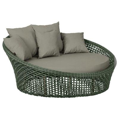 Chaise Hungria Pintura Fendi Corda Náutica E8 Trama Original Verde