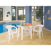 Mesa Tramontina Cassino Em Polipropileno Branco Tramontina - 3