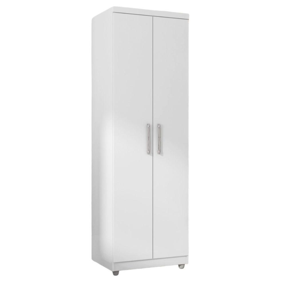 Armário Multiuso Sapateira Organizadora 2 Portas Sabrina Branco- Mabe Magazine - 1