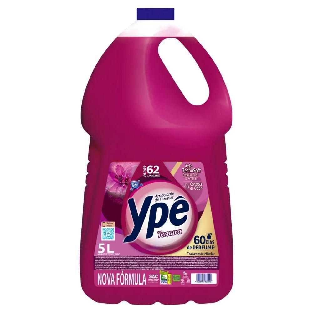 Amaciante De Roupas Tradicional Ypê Ternura 5l - 1
