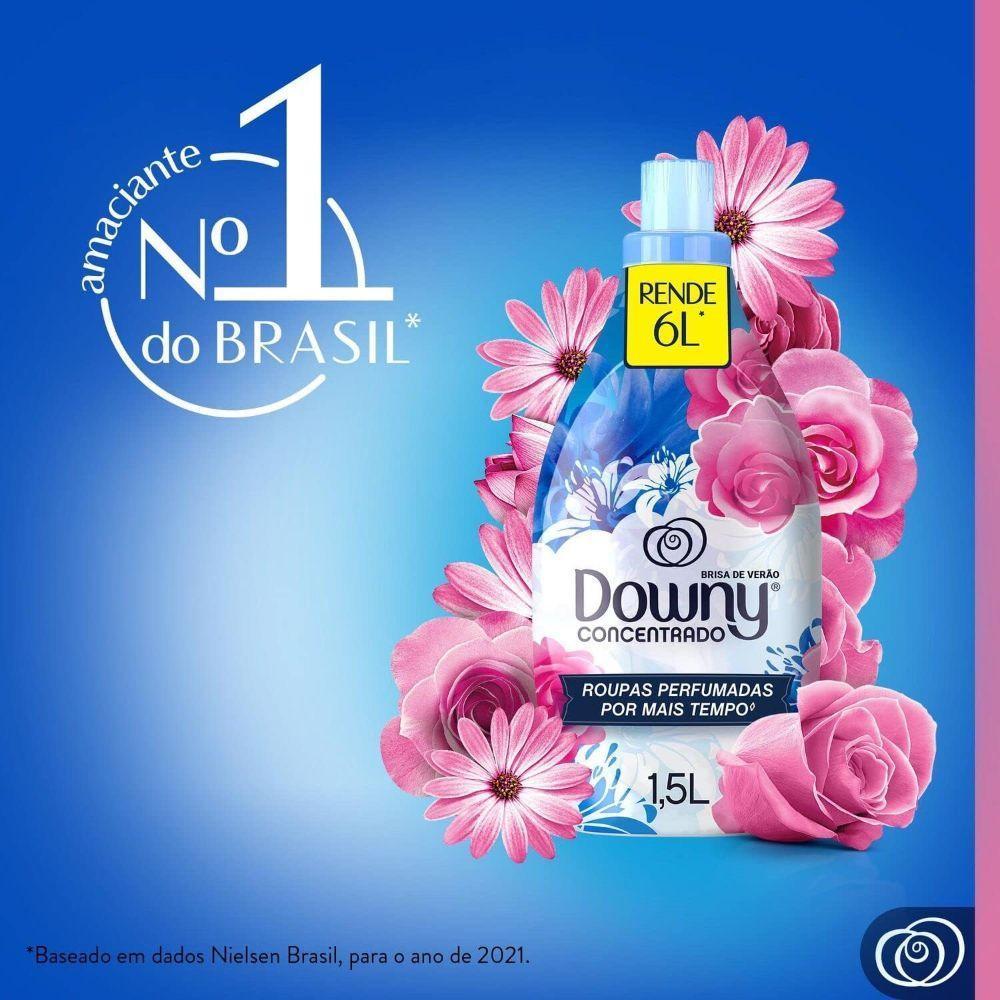 Amaciante Concentrado Brisa De Verão Downy 1,5l - 3