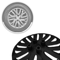 Jogo De Calota Argo Cronos 2022 Aro 14 Cubo Baixo Prata