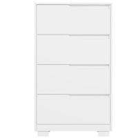 Kit Cômoda 4 Gavetas E Mesa De Cabeceira Sara 2 Gavetas Flex Branco/freijó