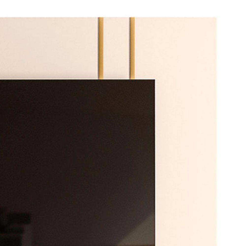 Home Theater Para Tv 75 Polegadas Com 2 Gavetas New ártemis Cinamomo Off White - 2