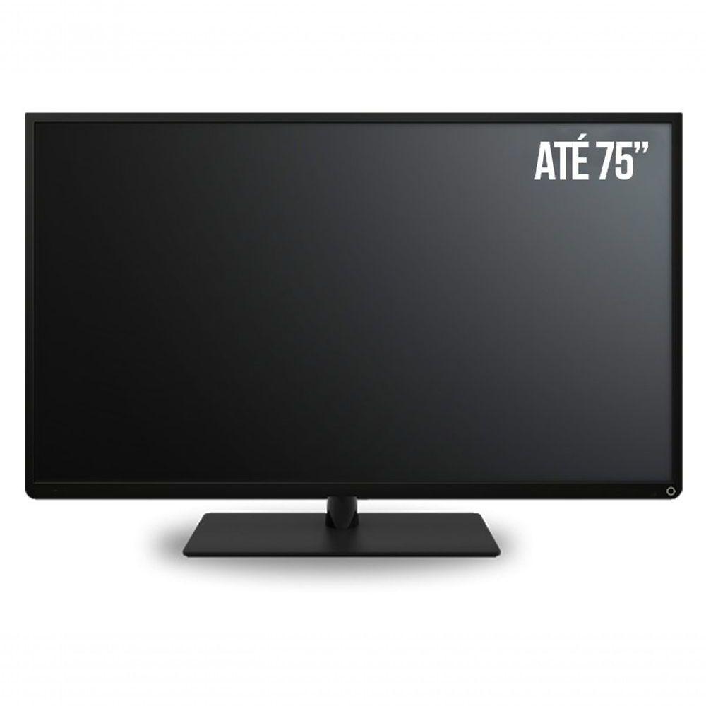 Home Theater Para Tv 75 Polegadas Com 2 Gavetas New ártemis Cinamomo Off White - 3