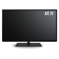 Home Theater Para Tv 75 Polegadas Com 2 Gavetas New ártemis Cinamomo Off White - 3