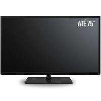 Home Theater Para Tv 75 Polegadas Com 2 Gavetas New ártemis Calacata Off White - 6