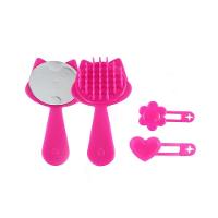 Boneca Violet Negra 30cm Acessórios Pente Espelho Prendedor Cabelo - 2