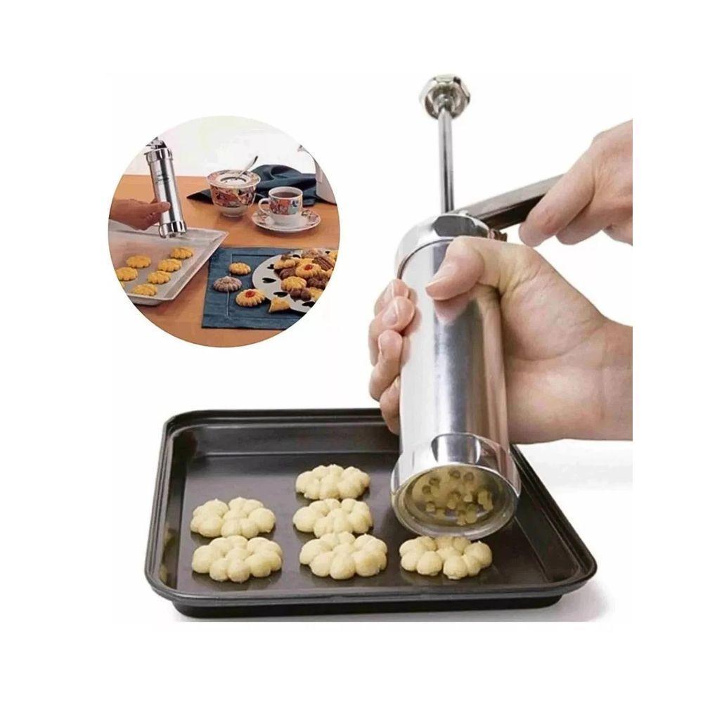 Conjunto De Utensílios Para Cookies Inox 20 Formas Hauskraft - 2