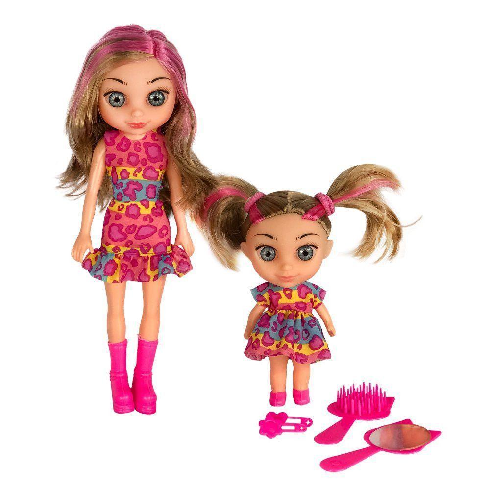 Boneca Juju Mommy Mamãe E Filhinha Com Acessórios - 4