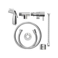 Ducha Higiênica Censi Luxo Com Conexão Em T Para Caixa Acoplada Cromadaa - 1