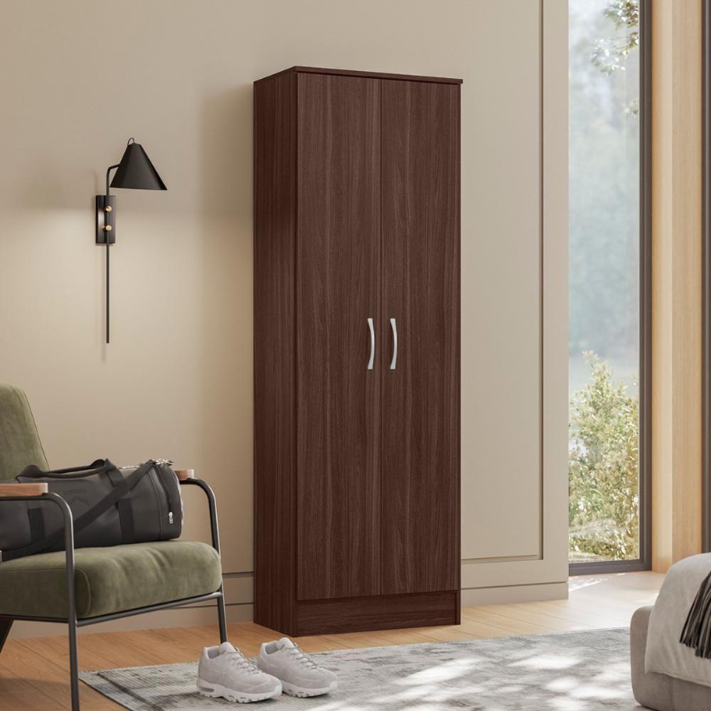 Conjunto Guarda Roupa 6 Portas E Sapateira Amadeu Cafe Touch - 3