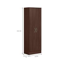 Jogo Guarda Roupa 4 Portas E Sapateira Cafe Touch - 5