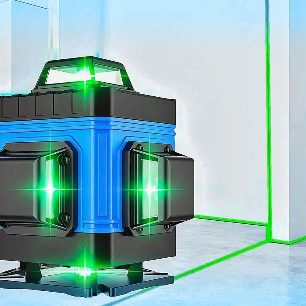 Nível Laser 4d 16 Linhas Com Tripé Suporte Magnético E Maleta - 5