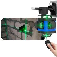 Nível Laser 4d 16 Linhas Com Tripé Suporte Magnético E Maleta - 2