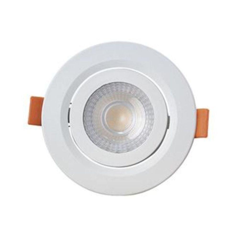 Spot Led Slim Embutir Redondo Blumenau 6w 3000k Luz Branco Quente - 1