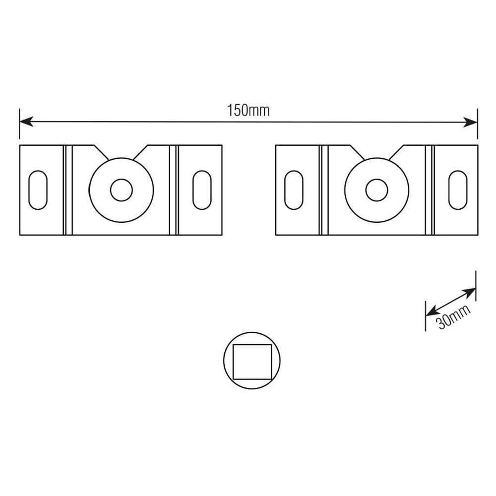 Suporte Para Tv 10-71 Universal Fixo Brasforma Sbrun750 Preto - 2