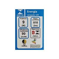 Lâmpada Led A60 Blumenau 9w-6500k Luz Branco Frio - 3