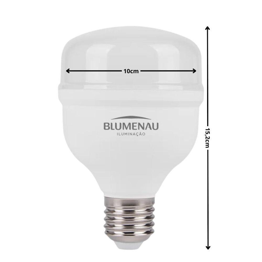 Lâmpada Led T100 Blumenau - 40w - 6500k Luz Branco Frio - 2