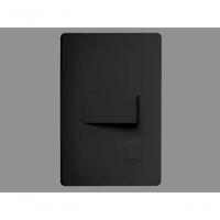 Conjunto Fame Habitat Black - Interruptor Simples 16a - 2