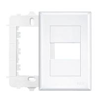 Conjunto Fame Evidence - Placa Com Suporte 1 Módulo Horizontal 4x2 - 1