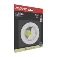 Spot Led Embutir Redondo Bivolt 12w 4000k Avant - 1