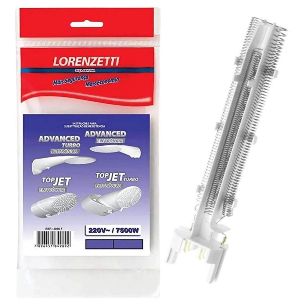 Resistência Lorenzetti Advanced E Top Jet 220v~7500w - 1