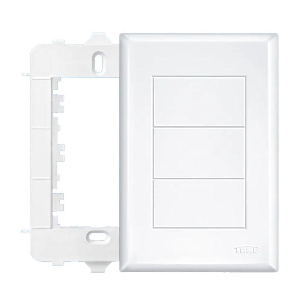 Conjunto Fame Evidence - Placa Cega Com Suporte 4x2 - 1