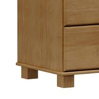 Sapateira 1 Porta Espelho Madeira Maciça 194x47 Cm 2255 Freijo Milani Store - 7