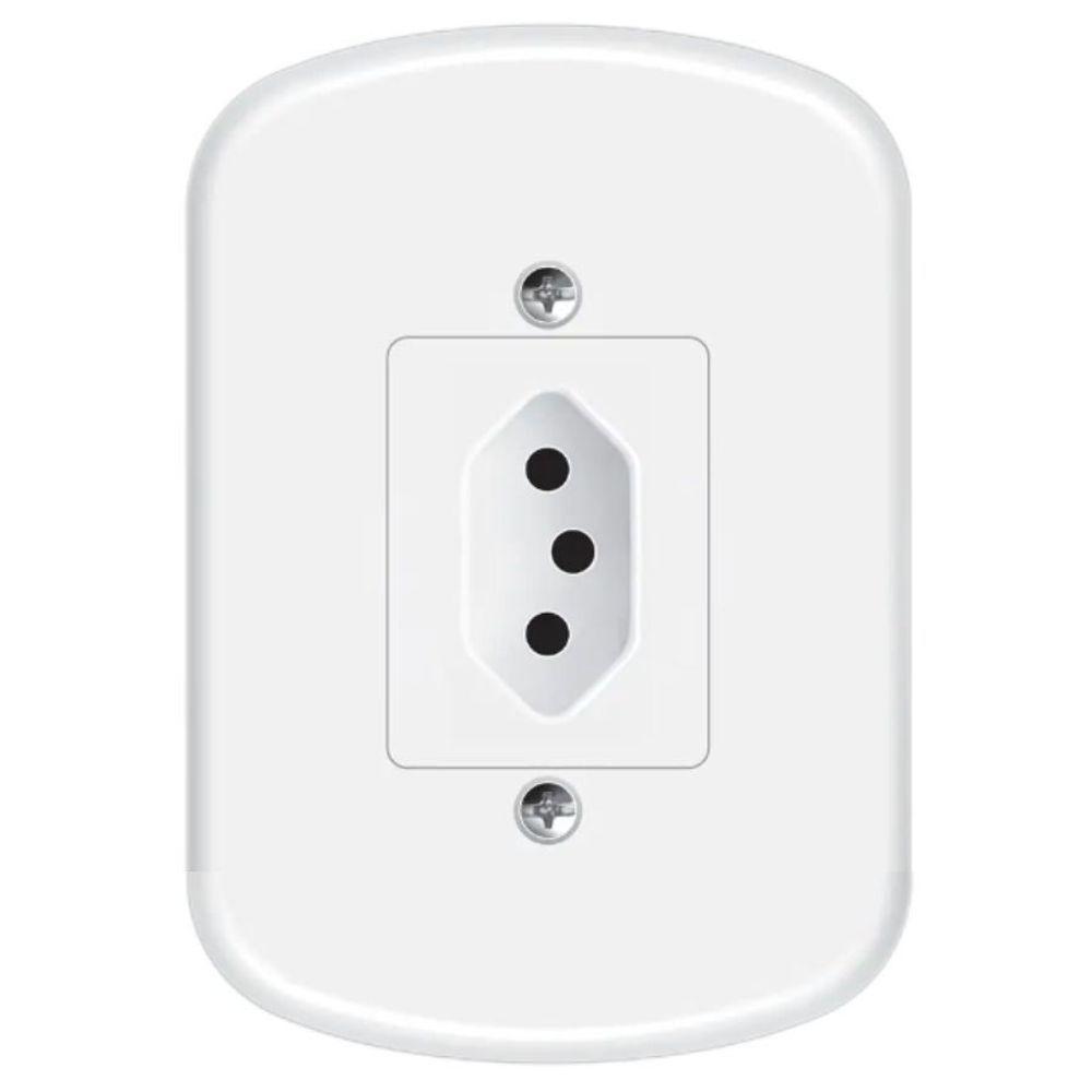 Conjunto Fame Blanc - Tomada 2p+t 10a - 1