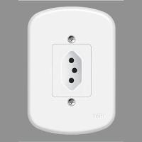 Conjunto Fame Blanc - Tomada 2p+t 10a - 2