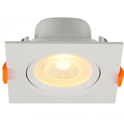 Spot Led Slim Quadrado Blumenau 6w 6500k Luz Branco Frio