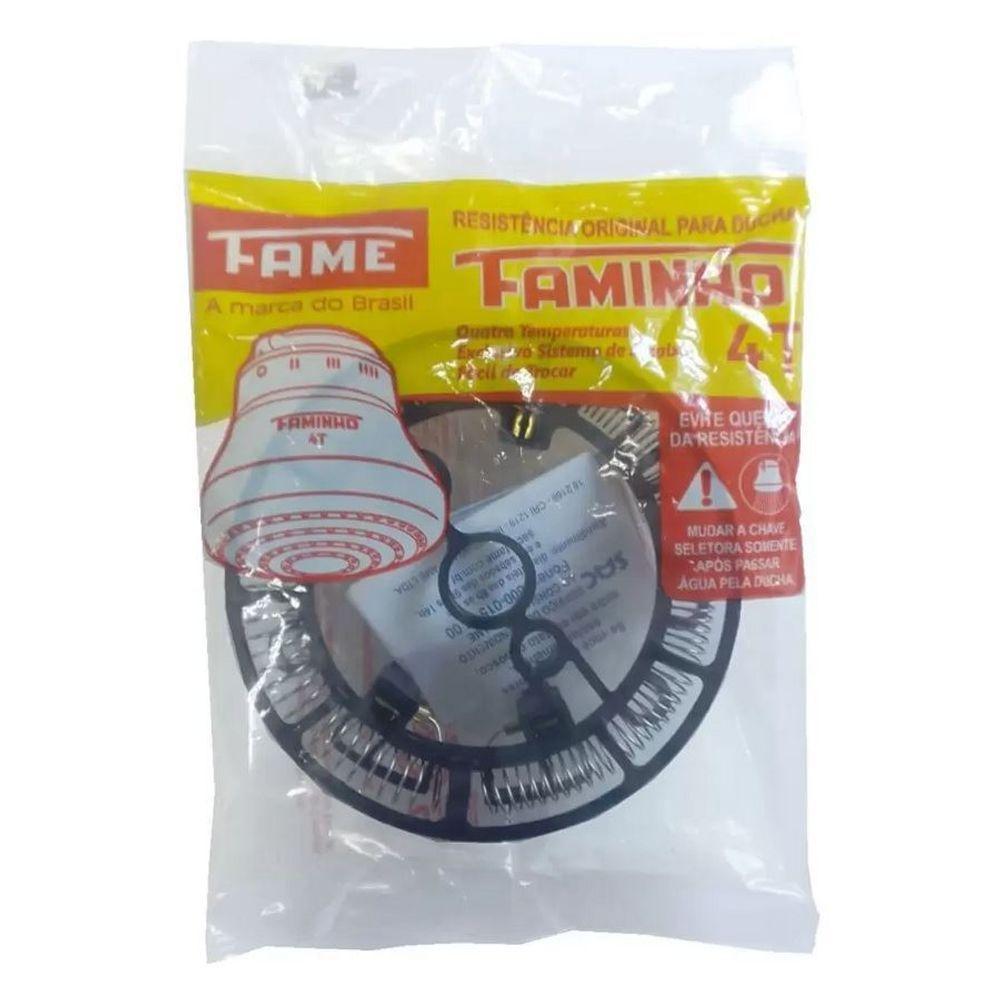 Resistência Para Ducha Fame Faminho 4t - 127v~5400w - 2