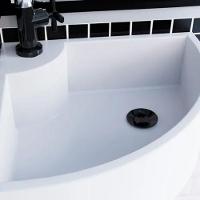 Válvula De Escoamento Para Tanque Blukit 11/4 Preto - 2