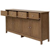 Balcao Buffet 4 Portas 4 Gavetas 154 Cm R626 Diamond Dtall Diamond - 5