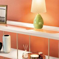 Conjunto Decorativo Aparador E Mesa De Centro Walker Pés De Aço Tampo Mdf Off White G26 - Gran Belo - 5