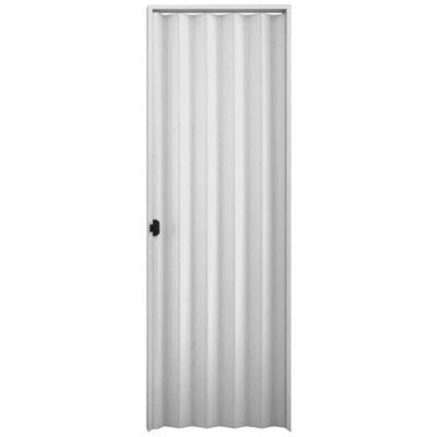 Porta Sanfonada De Pvc Plasbil 210x70cm Cinza
