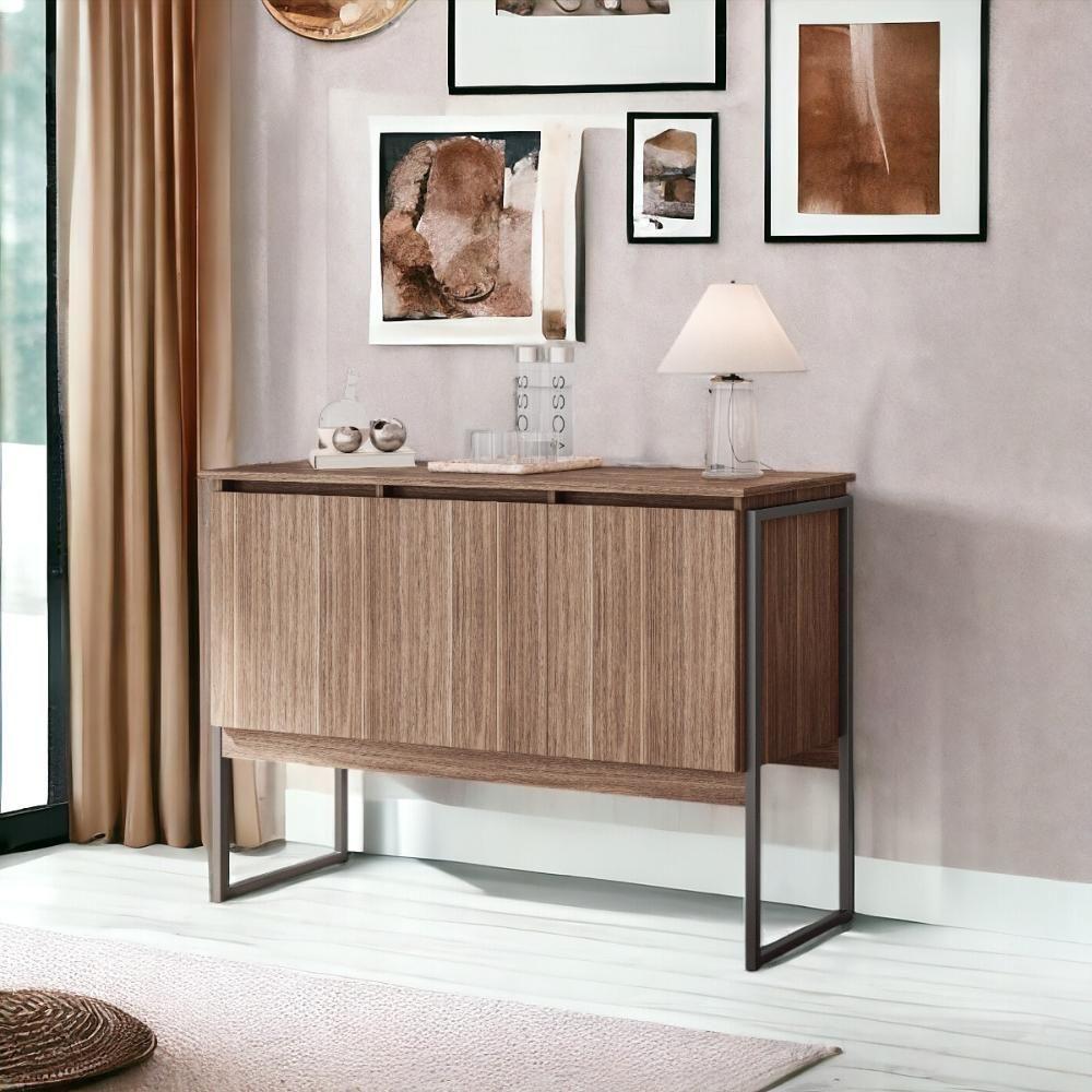 Buffet Aparador Com 3 Portas Miami Affara Preto - 1