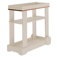 Carrinho Bar Com Rodizios 80 Cm 4627 Off White Arly - 1
