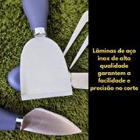 Conjunto Jogo Para Queijo Premium 4 Peças Gourmet Mesa Posta - 9