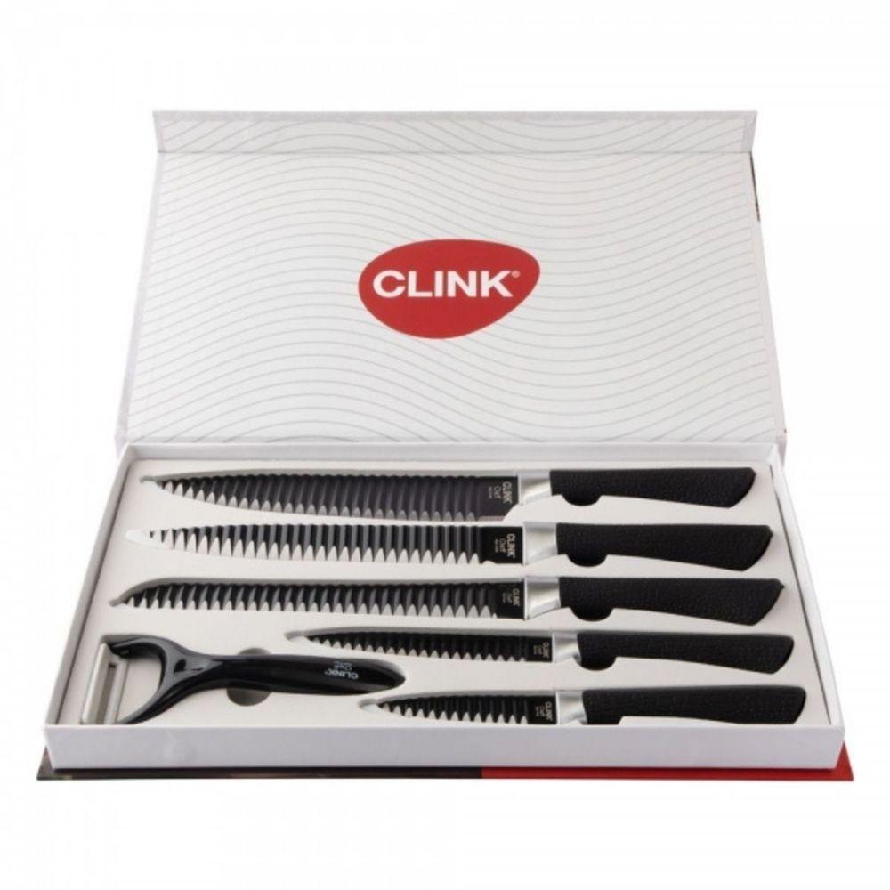 Conjunto De Facas Profissional Aço Inox Chef Premium 6 Peças - 6