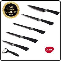 Conjunto De Facas Profissional Aço Inox Chef Premium 6 Peças - 2