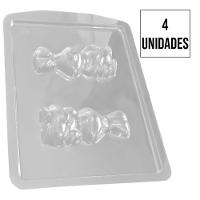 Forma De Silicone Coelha Da Páscoa - 4,6cm X 9,7cm - 4 Un - 2