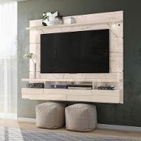 Painel Suspenso Para Tv 60 Polegadas Com 2 Portas Alana 1.8 Calacata/off White - 3